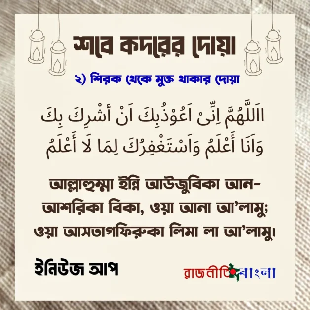 Shabe Qadar Dua