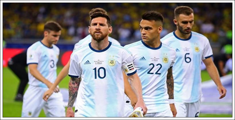 মেসির নেতৃত্বে আর্জেন্টিনা
