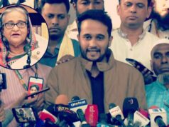 হাসিনাকে দেশে ফিরিয়ে