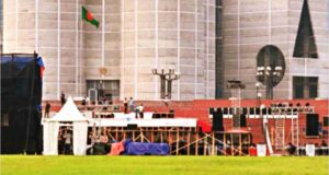 সনদ স্বাক্ষরের মঞ্চ প্রস্তুত,