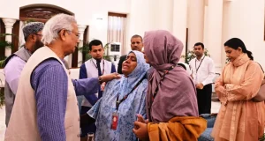 হাদীর পরিবারের সঙ্গে প্রধান উপদেষ্টা