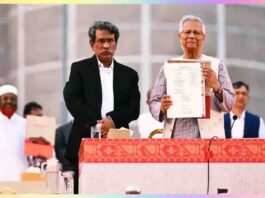 জুলাই জাতীয় সনদে স্বাক্ষর করলেন