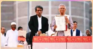 জুলাই জাতীয় সনদে স্বাক্ষর করলেন