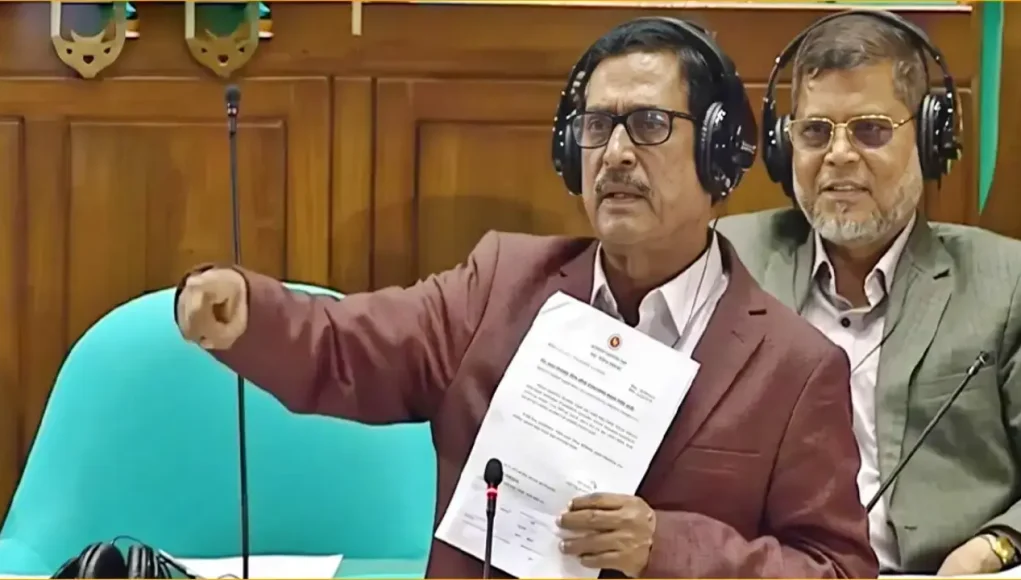 সংসদে ফজলুর রহমান জামায়াত