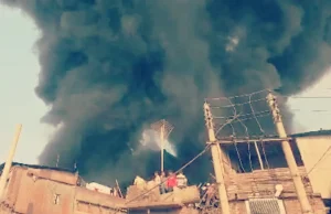 ইসলামবাগের প্লাস্টিক গোডাউনের আগুন নিয়ন্ত্রণে! ইসলামবাগের প্লাস্টিক গোডাউনের আগুন