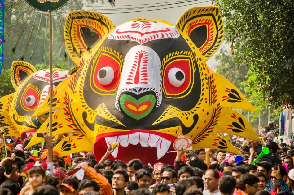 পহেলা বৈশাখ মঙ্গল শোভাযাত্রা