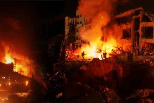 আবুধাবির বুরুজ পেট্রোকেমিক্যাল প্লান্টে ইরানের ক্ষেপণাস্ত্র হামলা; দাউদাউ করে জ্বলছে কারখানা আবুধাবি হামলা