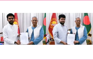 দুই উপদেষ্টার পদত্যাগ, শুভ কামনা জানালেন প্রধান উপদেষ্টা দুই উপদেষ্টার পদত্যাগ