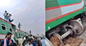 সান্তাহারে নীলসাগর এক্সপ্রেসে