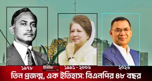 রমনা বটমূল থেকে বঙ্গভবন: বিএনপির উত্থান ও প্রত্যাবর্তনের মহাকাব্য বিএনপির পূর্ণাঙ্গ ইতিহাস
