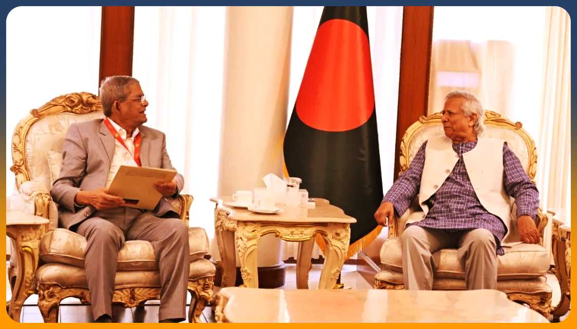 প্রধান উপদেষ্টার সঙ্গে আলোচনায় বিএনপি