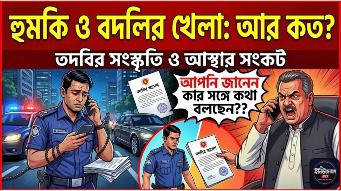 bodlir-chokro-kobe-bhangbe-mohsin-editorial-enewsupbd প্রশাসনে বদলি ও হুমকি