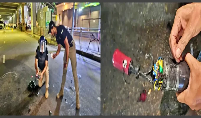 মতিঝিল মেট্রোরেল স্টেশনে ছাতার ভেতর বোমা উদ্ধার, সিটিটিসির নিষ্ক্রিয়করণে ছড়াল আতঙ্ক! মতিঝিল মেট্রোরেল স্টেশনে বোমা