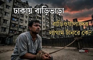বাড়িভাড়া ও বাড়িওয়ালাদের লাগাম টানবে কে? ঢাকায় বাড়িভাড়া