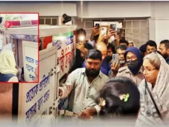 প্যারোলে সাময়িক মুক্তি পেয়ে স্বামীকে শেষ বিদায় জানালেন সাবেক মন্ত্রী দীপু মনি দীপু মনি প্যারোলে মুক্তি স্বামী শেষ বিদায়