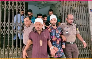 চাঁদা না দেওয়ায় পিস্তল দিয়ে আঘাত ও ফাঁকা গুলি: যুবদলের বহিষ্কৃত নেতা সাইমনসহ ৪ জন রিমান্ডে যুবদল নেতা সাইমন রিমান্ডে