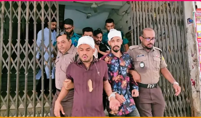 চাঁদা না দেওয়ায় পিস্তল দিয়ে আঘাত ও ফাঁকা গুলি: যুবদলের বহিষ্কৃত নেতা সাইমনসহ ৪ জন রিমান্ডে যুবদল নেতা সাইমন রিমান্ডে