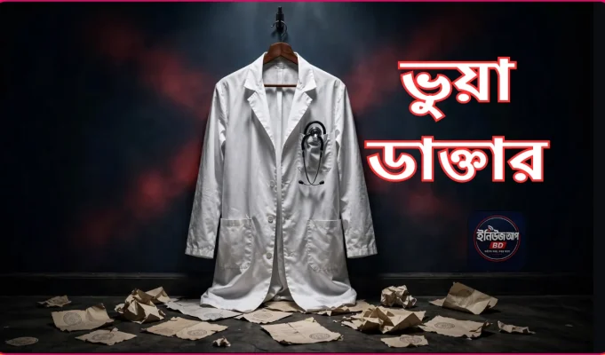 ভুয়া ডাক্তারের ফাঁদে বাংলাদেশের স্বাস্থ্য খাত: যমুনা টিভির অনুসন্ধানে বেরিয়ে এলো ভয়াবহ জালিয়াতির চিত্র ভুয়া ডাক্তার