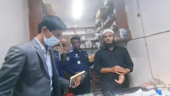 ভোটের অবৈধ সিল আটক
