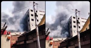 মিরপুরে গার্মেন্টসে ভয়াবহ আগুন