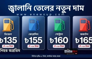 একলাফে ২০ টাকা বাড়লো চার ধরনের জ্বালানি তেলের দাম জ্বালানি তেলের দাম বৃদ্ধি
