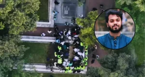 জাতীয় কবির পাশে চিরনিদ্রায় শায়িত শহীদ হাদি