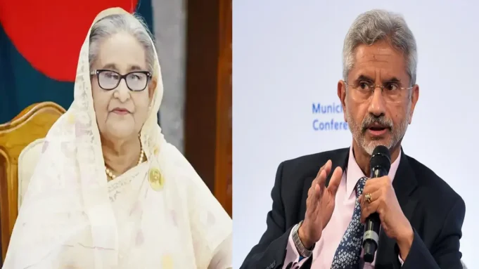 ভারতে শেখ হাসিনার অবস্থান