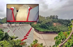 বিপৎসীমার কাছে কাপ্তাই হ্রদের পানি: ৬ ইঞ্চি করে খুলে দেওয়া হলো ১৬টি গেট, সতর্কবার্তা জারি! কাপ্তাই বাঁধের ১৬টি গেট খুলে দেওয়া হয়েছে