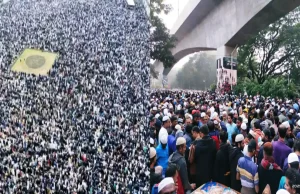 ইতিহাসের সাক্ষী হলো দেশ: বেগম খালেদা জিয়ার জানাজায় জনসমুদ্র বেগম খালেদা জিয়ার জানাজায় জনসমুদ্র