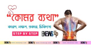কোমর ব্যথা: কারণ, লক্ষণ, প্রকার, চিকিৎসা ও ওটিসি ওষুধ — সম্পূর্ণ গাইড কোমর ব্যথা: কারণ, লক্ষণ