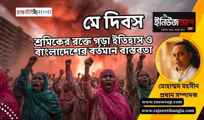 মে দিবস: অধিকার আদায়ের রক্তঝরা ইতিহাস ও বাংলাদেশের শ্রমিক বাস্তবতা মে দিবস ও শ্রমিক অধিকার