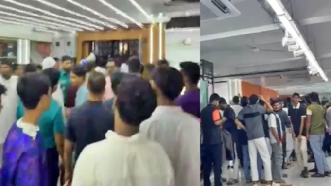 মিরপুরে লাইভ শপিং শোরুমে ভাঙচুর-লুটপাট