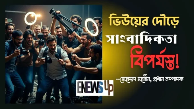 ভিউয়ের দৌড়ে সাংবাদিকতার অবনতি
