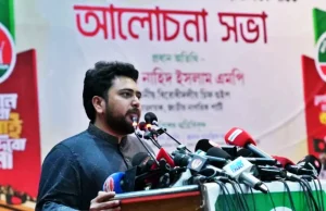শেখ হাসিনা দেশে ফিরলে সরাসরি ফাঁসির মঞ্চে নেওয়া হবে: নাহিদ ইসলাম শেখ হাসিনা দেশে ফিরলে ফাঁসি