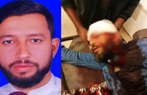 খুলনায় এনসিপি নেতাকে প্রকাশ্যে মাথায় গুলি, অবস্থা আশঙ্কাজনক খুলনায় এনসিপি নেতাকে প্রকাশ্যে মাথায় গুলি