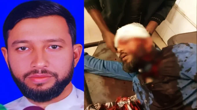 খুলনায় এনসিপি নেতাকে প্রকাশ্যে মাথায় গুলি