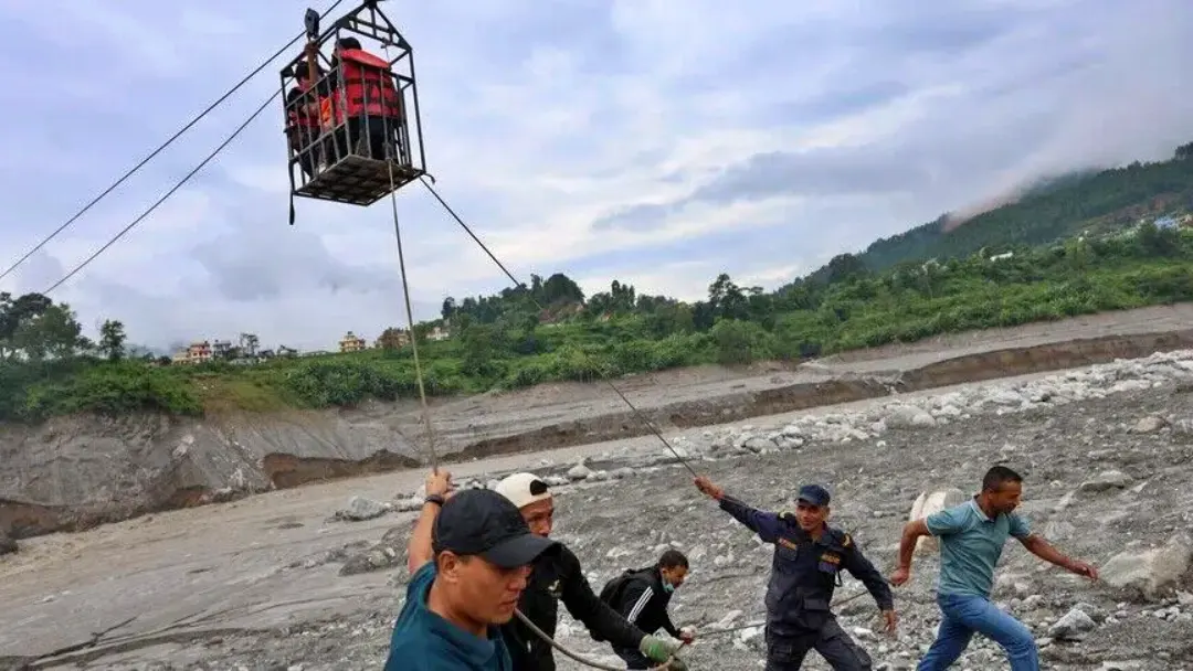 নেপাল তিব্বত বন্যা Nepal Tibet flood