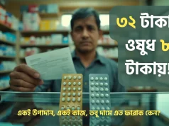 ৩২ টাকার ওষুধ ৮ টাকায়: একই কাজের ওষুধের দামে এত ফারাক কেন? ওষুধের দামের পার্থক্য