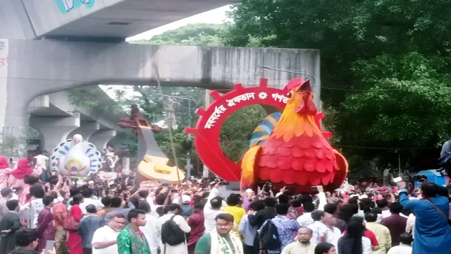 pohela-boishakh-shovajatra-dhaka-enewsup-2026 পহেলা বৈশাখ শোভাযাত্রা