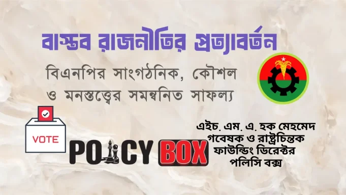 বাস্তব রাজনীতির প্রত্যাবর্তন