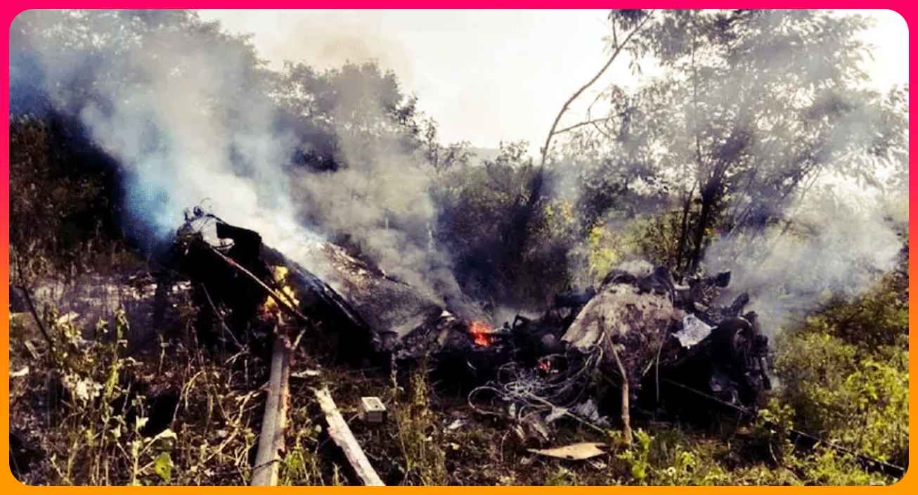 ভারতে হেলিকপ্টার দুর্ঘটনা