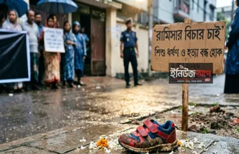 ১ জুন রামিসা হত্যার বিচার: ‘আদালতের গতি’ বনাম ‘ব্যবস্থার পঙ্গুত্ব’ শিশু ধর্ষণ ও হত্যা