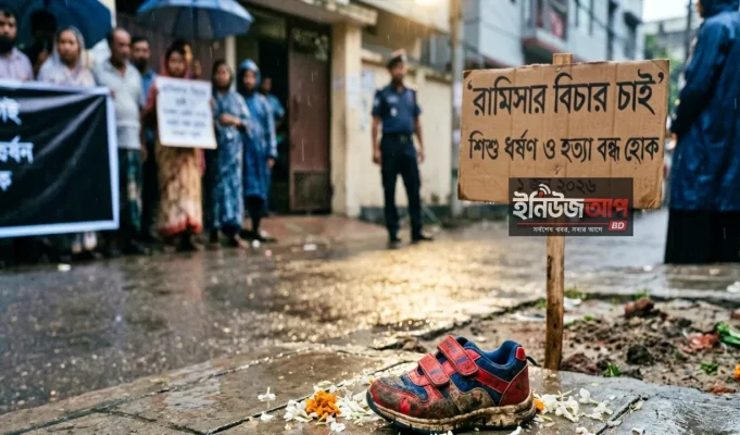 ১ জুন রামিসা হত্যার বিচার: ‘আদালতের গতি’ বনাম ‘ব্যবস্থার পঙ্গুত্ব’ শিশু ধর্ষণ ও হত্যা