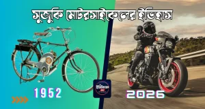 সুজুকি মোটরসাইকেলের ইতিহাস: তাঁতের কারখানা থেকে বিশ্বজয়ী মোটরসাইকেল ব্র্যান্ড সুজুকি মোটরসাইকেলের ইতিহাস