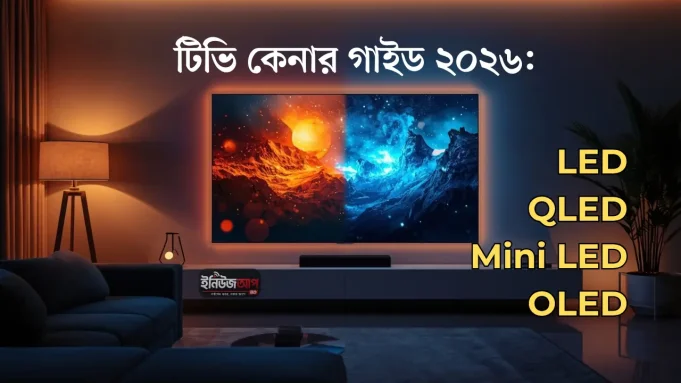 টিভি কেনার গাইড: LED, QLED, Mini LED ও OLED টিভির তুলনা