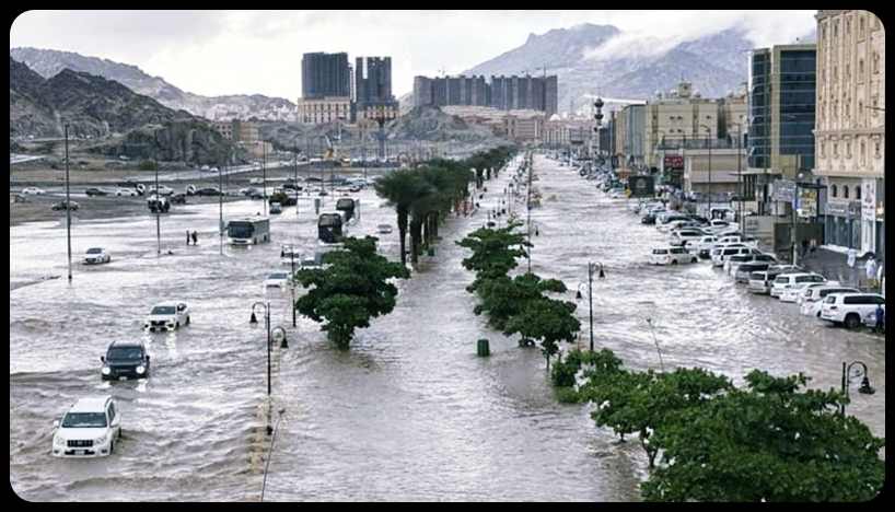 মক্কা-মদিনায় বন্যা