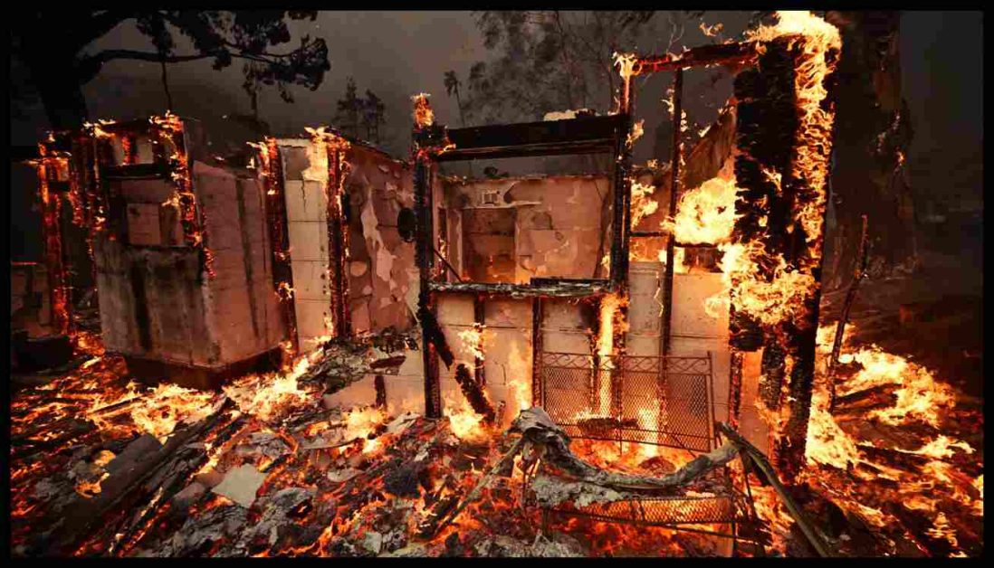 লস অ্যাঞ্জেলসে দাবানল